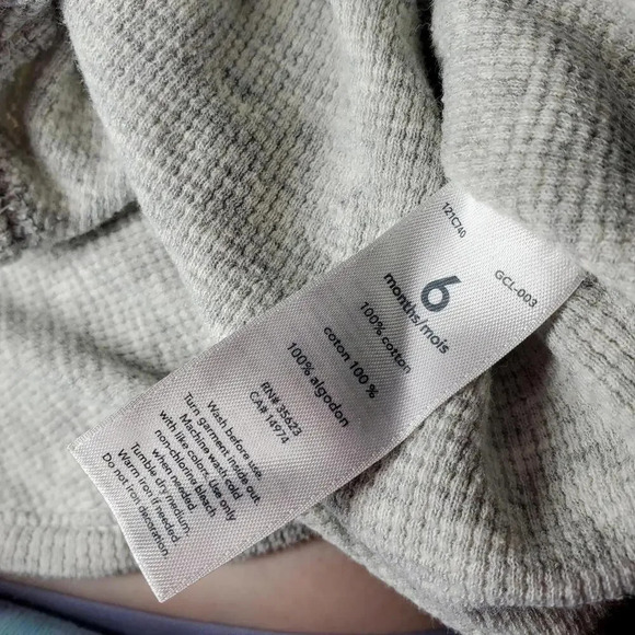 Baby Boy Casual Top Bundle - 3 Bodysuits - Gray White - Happy Camper & Grateful - Picture 11 of 14